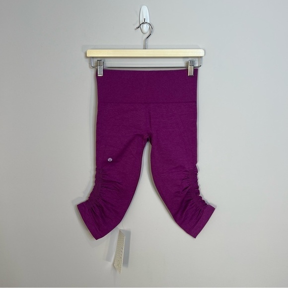 ❄️ LULULEMON In The Flow Crop Size 4 - Picture 5 of 7